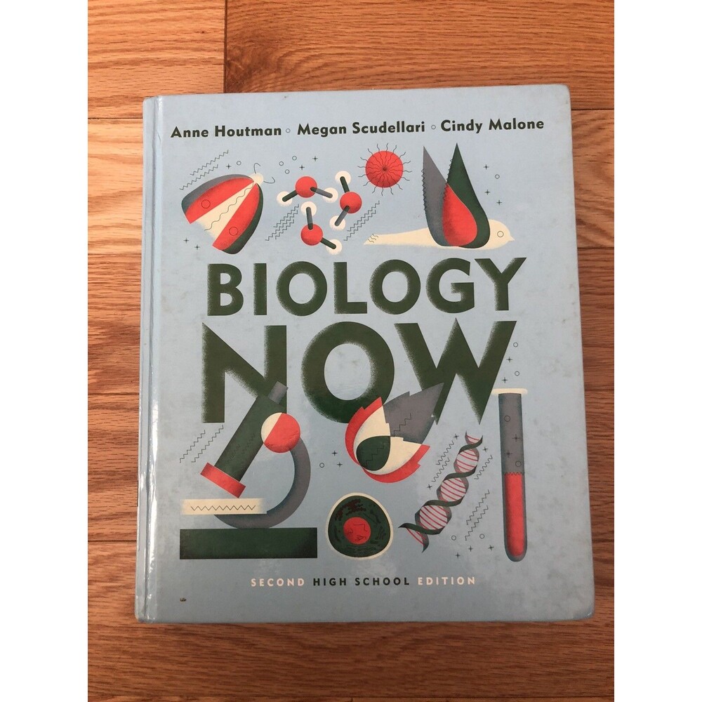 Biology Now with Physiology 2nd High School Edition Hardcover Textbook